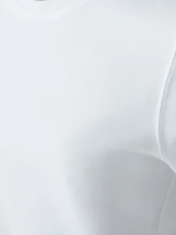 Oui Damen T-Shirt in weiß - Ausschnitt: Rundhals