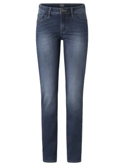 Paddock`s Damen 5-Pocket Jeans - LIA Slim Fit in blue stone