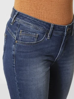 Paddock`s Damen 5-Pocket Jeans - LIA Slim Fit in blue stone