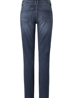 Paddock`s Damen 5-Pocket Jeans - LIA Slim Fit in blue stone