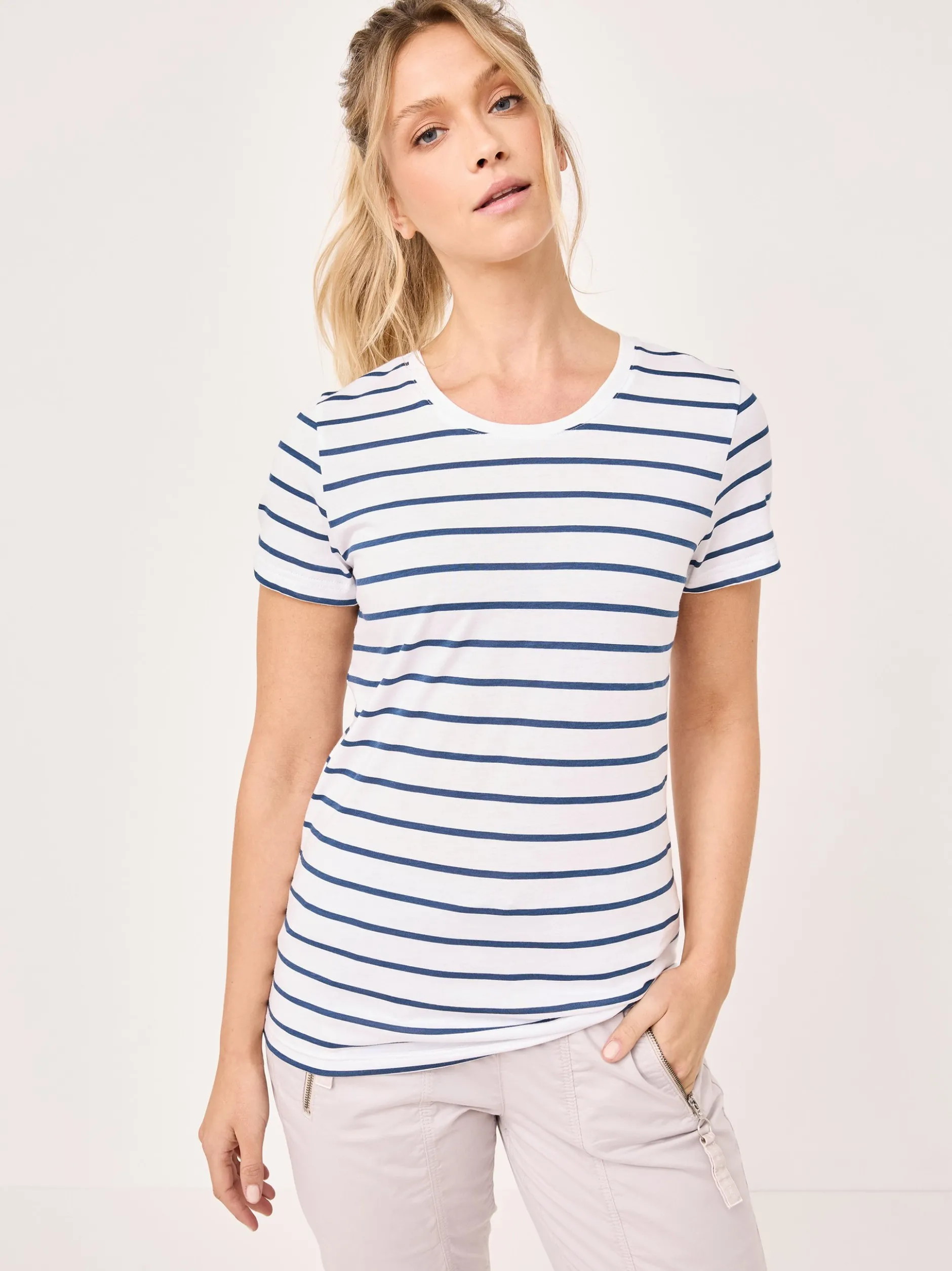 Paddock`s Damen T-Shirts - Short sleeve Regular Fit in mehrfarbig