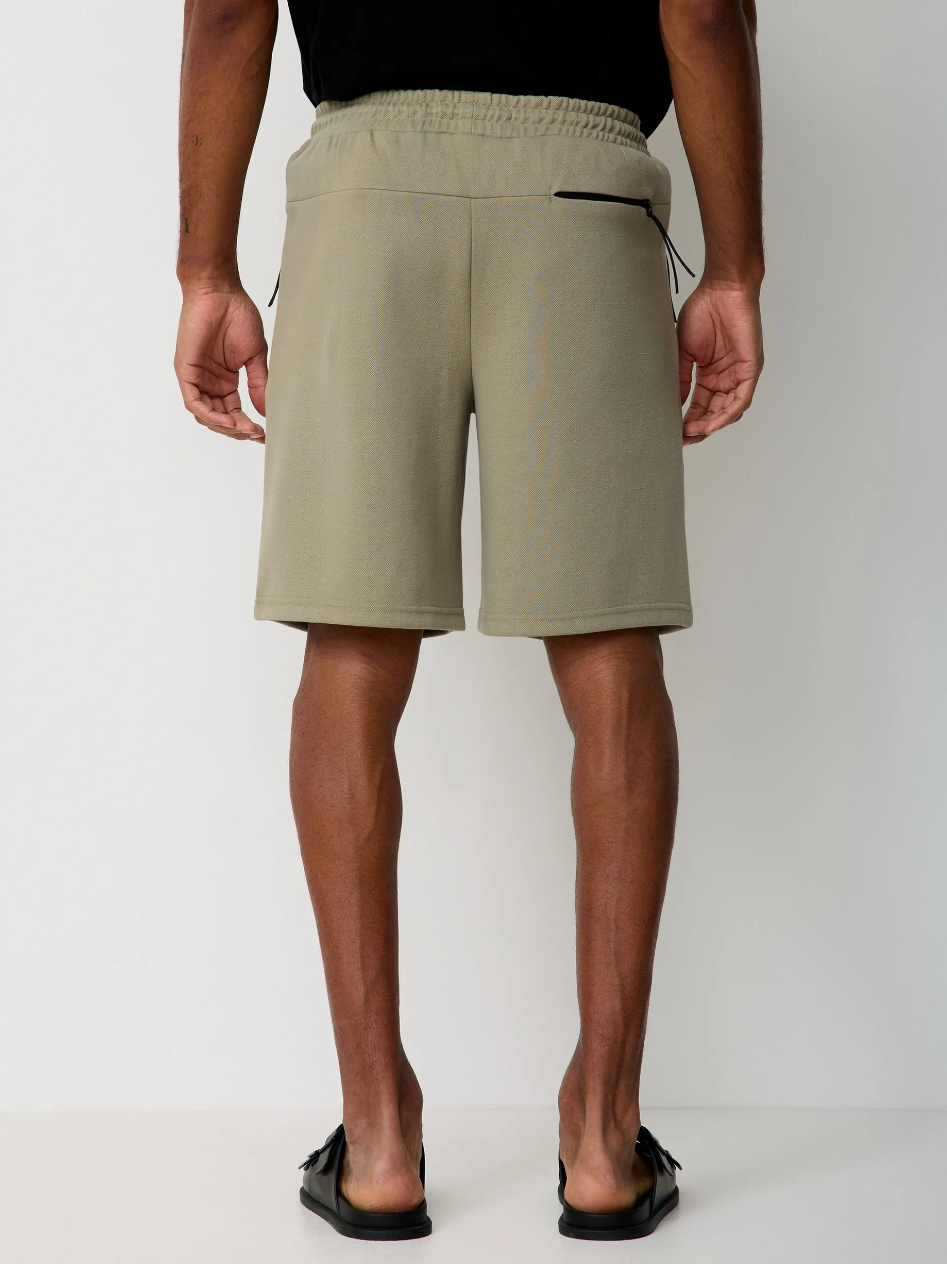 Paddock`s Herren Bermuda - Regular Fit in khaki
