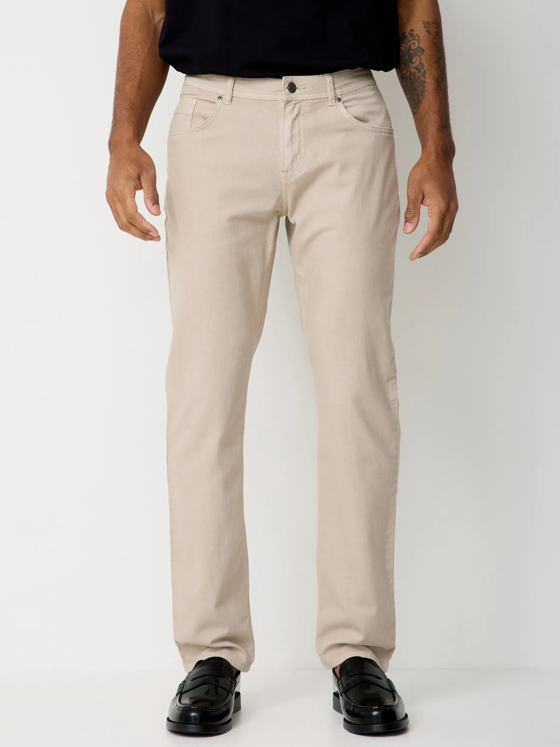 Paddock`s Herren Hose - BEN Regular Fit in beige