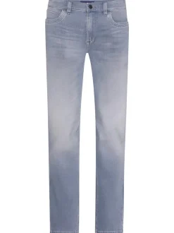 Paddock`s Herren 5-Pocket Jeans - PIPE Slim Fit in grau