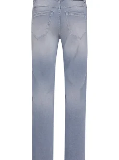 Paddock`s Herren 5-Pocket Jeans - PIPE Slim Fit in grau