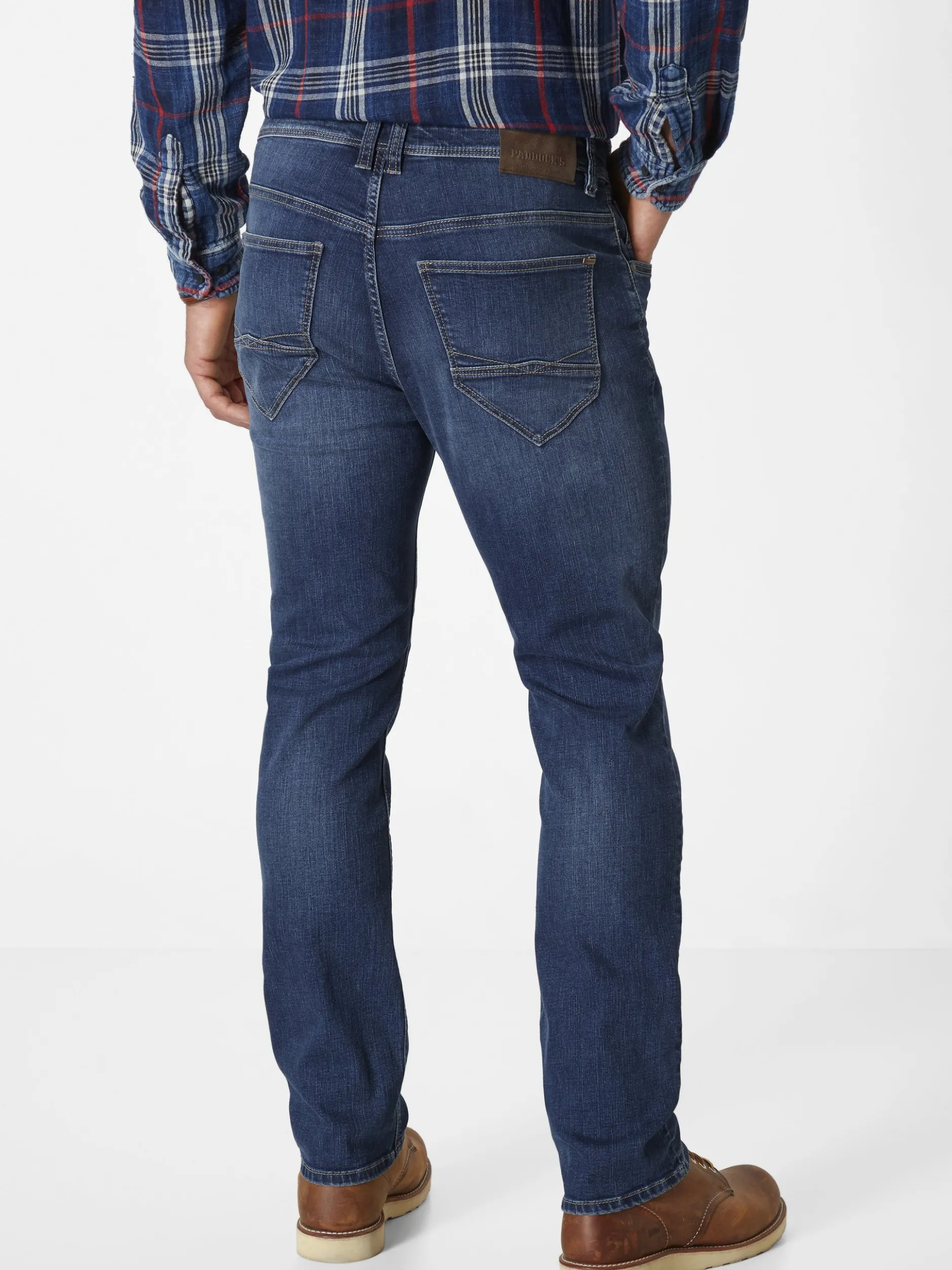 Paddock`s Herren 5-Pocket Jeans - BEN Regular Fit in blau