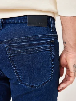 Paddock`s Herren 5-Pocket Jeans - RANGER Slim Fit in medium stone
