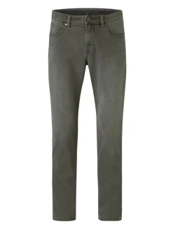 Paddock`s Herren 5-Pocket Jeans - PIPE Slim Fit in grau