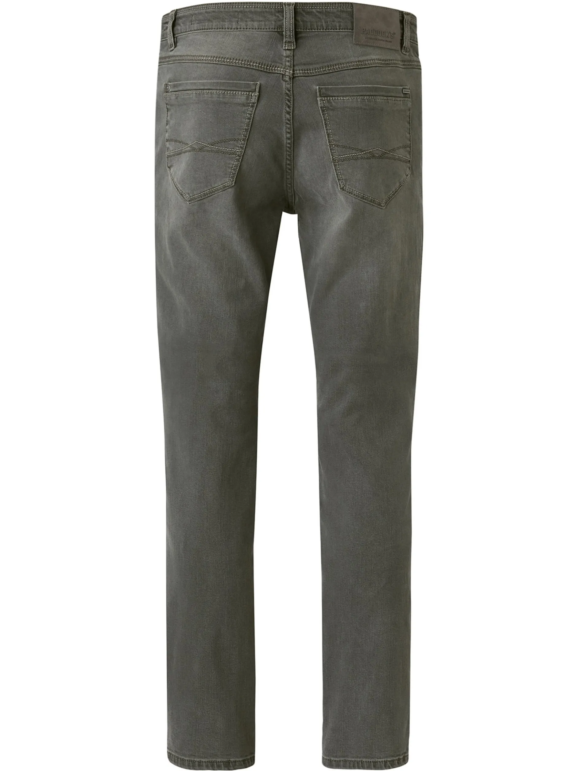 Paddock`s Herren 5-Pocket Jeans - PIPE Slim Fit in grau