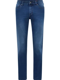 Paddock`s Herren 5-Pocket Jeans - PIPE Slim Fit in denim