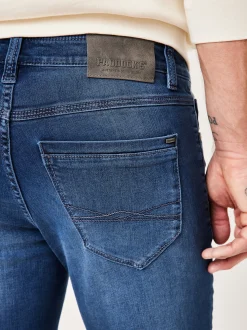 Paddock`s Herren 5-Pocket Jeans - PIPE Slim Fit in denim