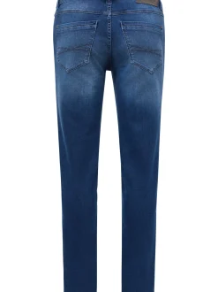 Paddock`s Herren 5-Pocket Jeans - PIPE Slim Fit in denim