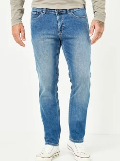 Paddock`s Herren 5-Pocket Jeans - PIPE Slim Fit in denim