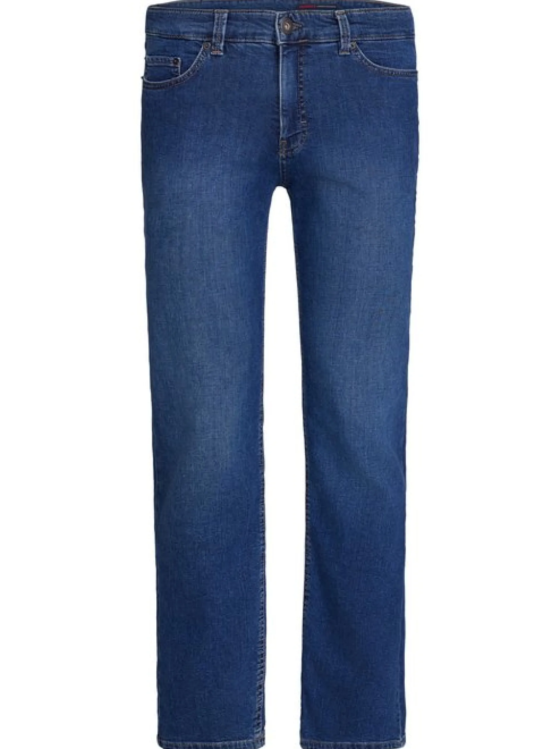 Paddock`s Herren 5-Pocket Jeans - PIPE Slim Fit in dark stone