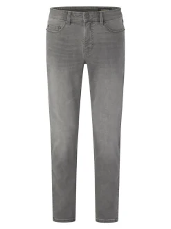 Paddock`s Herren 5-Pocket Jeans - PIPE Slim Fit in grau
