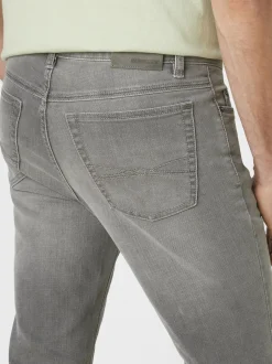 Paddock`s Herren 5-Pocket Jeans - PIPE Slim Fit in grau