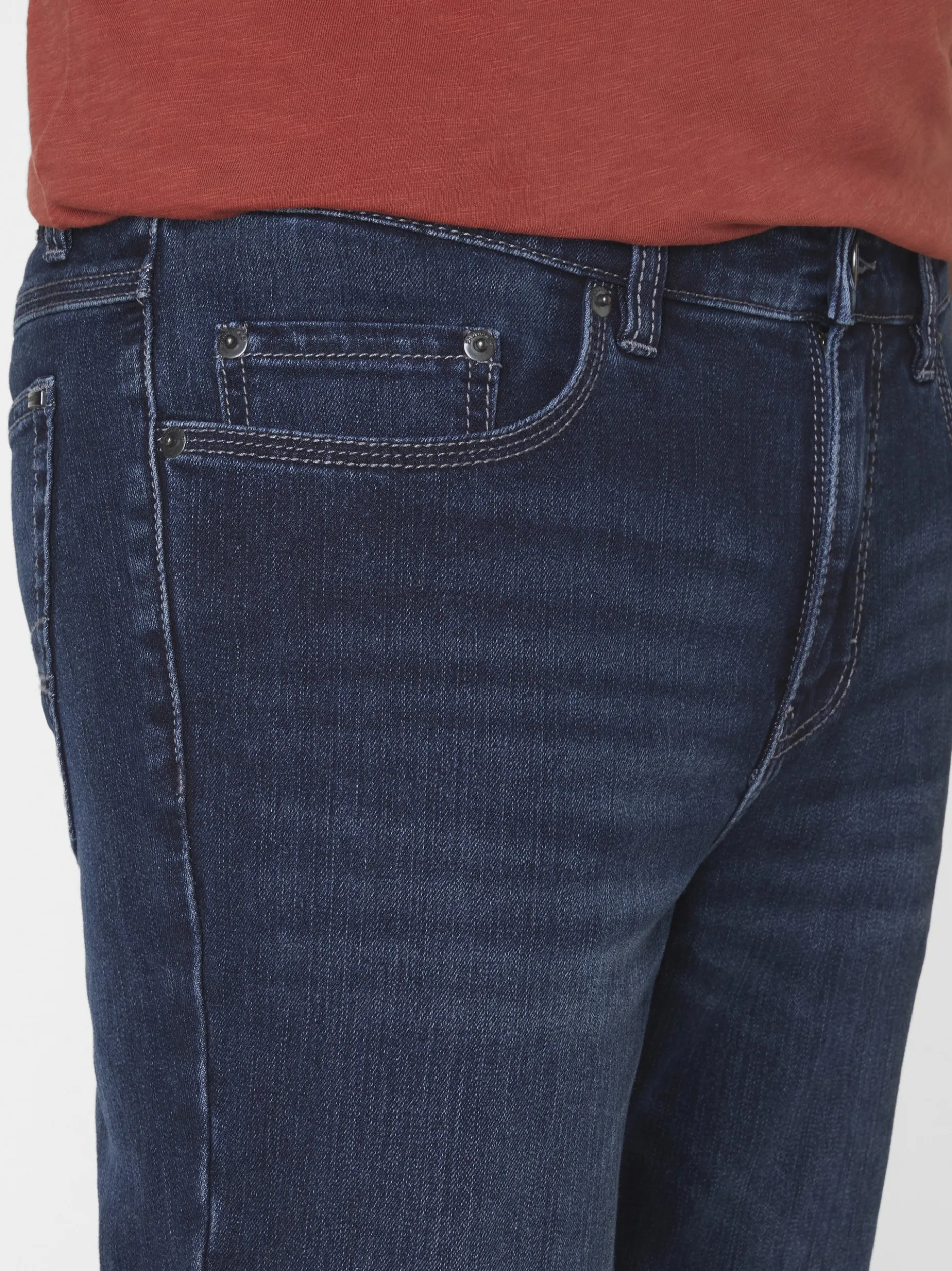 Paddock`s Herren 5-Pocket Jeans - PIPE Slim Fit in denim