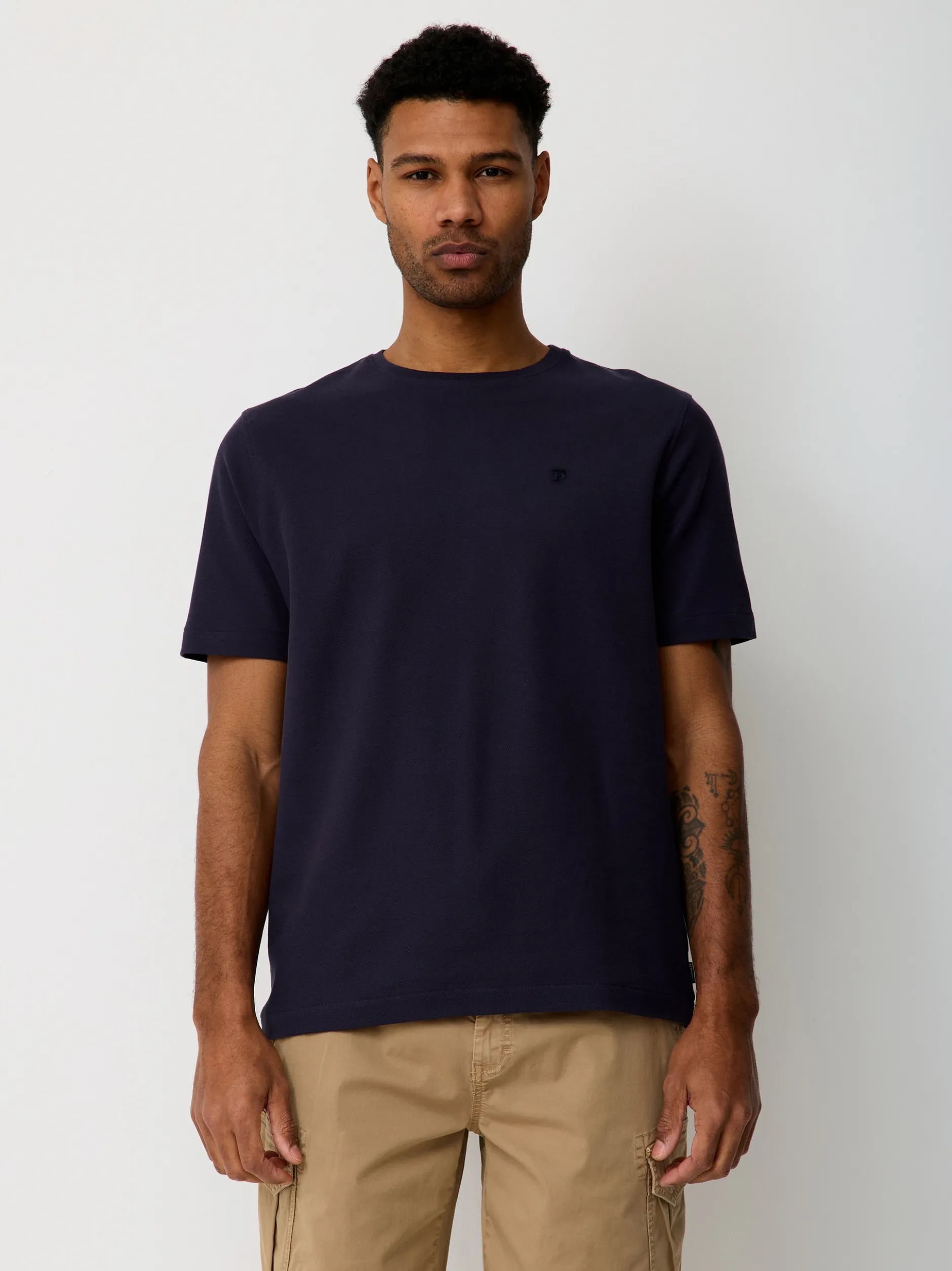 Paddock`s Herren Shirt - Regular Fit in blau