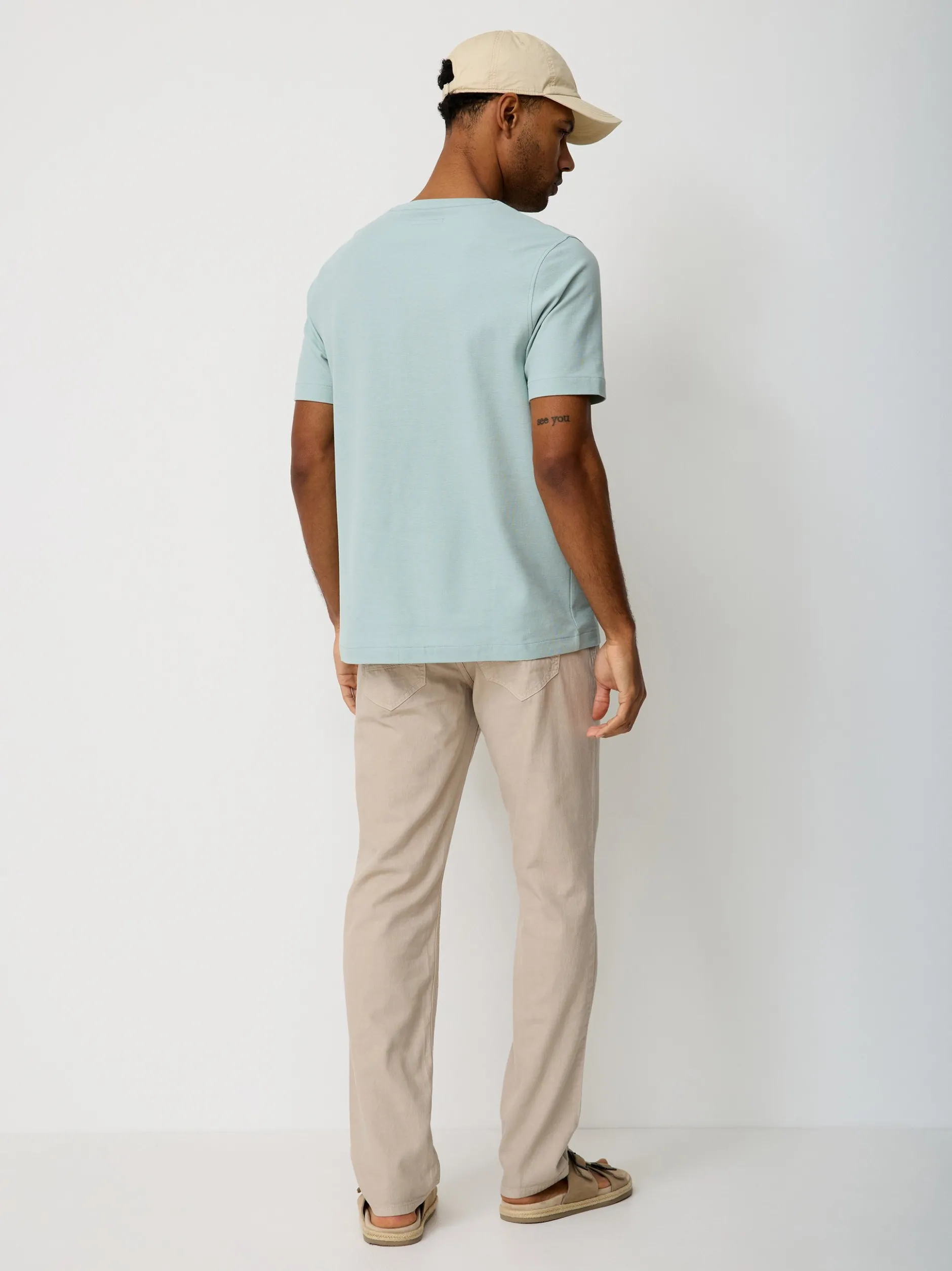 Paddock`s Herren Shirt - Regular Fit in aqua