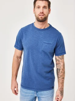 Paddock`s Herren Shirt - Regular Fit in blau