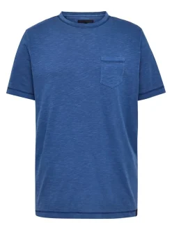 Paddock`s Herren Shirt - Regular Fit in blau