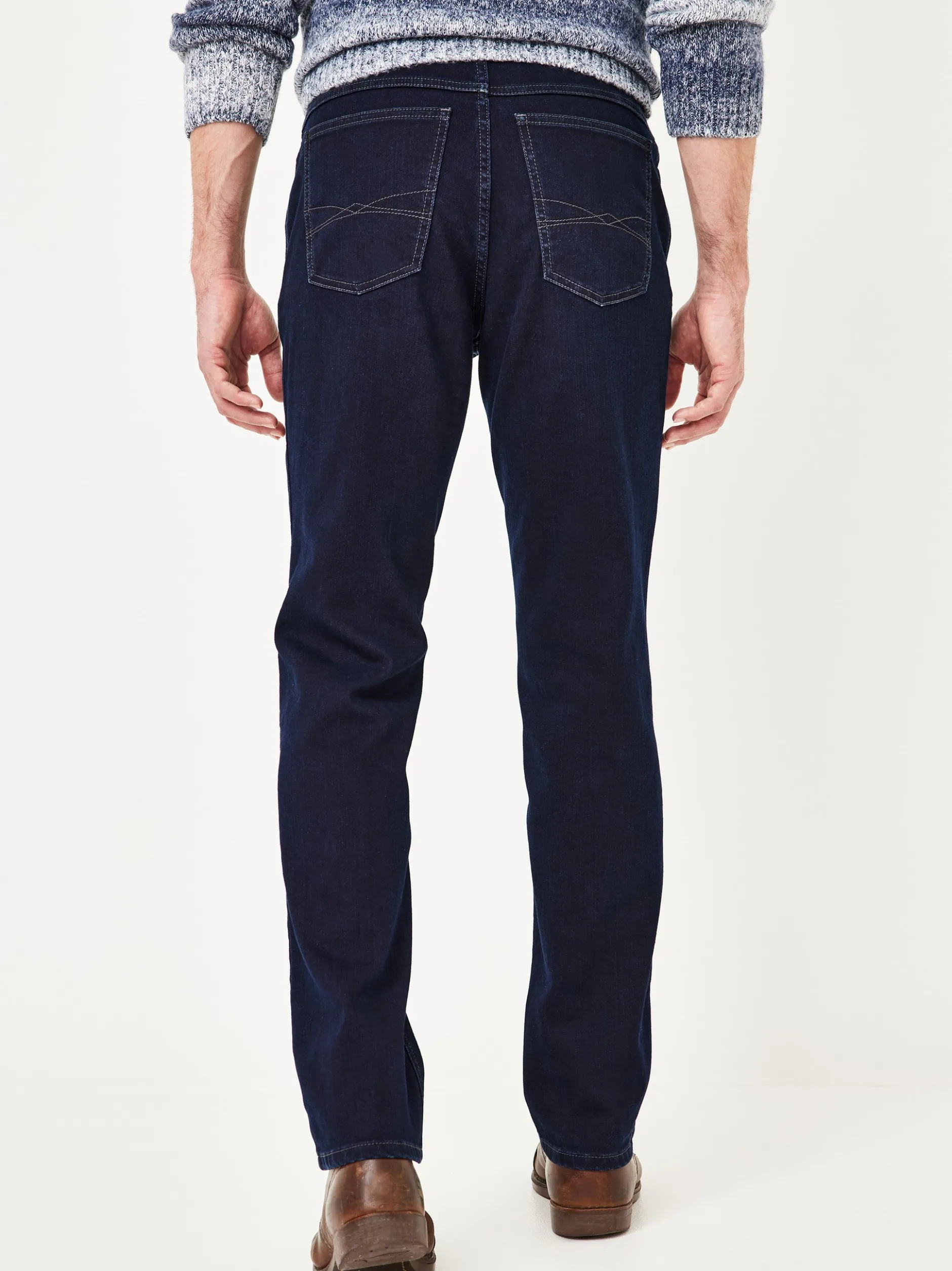 Paddock`s Herren Thermojeans - PIPE Slim Fit in rinsed
