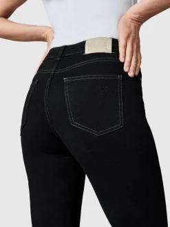Peak Time Damen Bootcut-Jeans - Zenita in schwarz