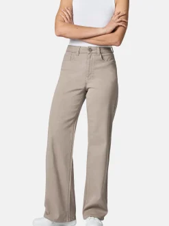 Peak Time Damen Chinohose - Cyrele in taupe