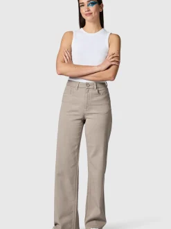 Peak Time Damen Chinohose - Cyrele in taupe