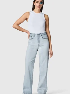 Peak Time Damen Jeans - Eklipsa in hellblau