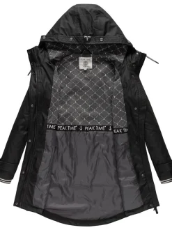 Peak Time Damen Regenjacke - L60042 in schwarz