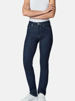 Peak Time Damen Straight-Jeans - Galaxa in blau