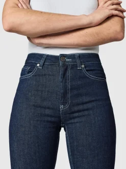 Peak Time Damen Straight-Jeans - Galaxa in blau