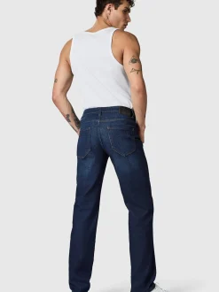 Peak Time Herren Jeans - Cosmis Tapered Fit in blau