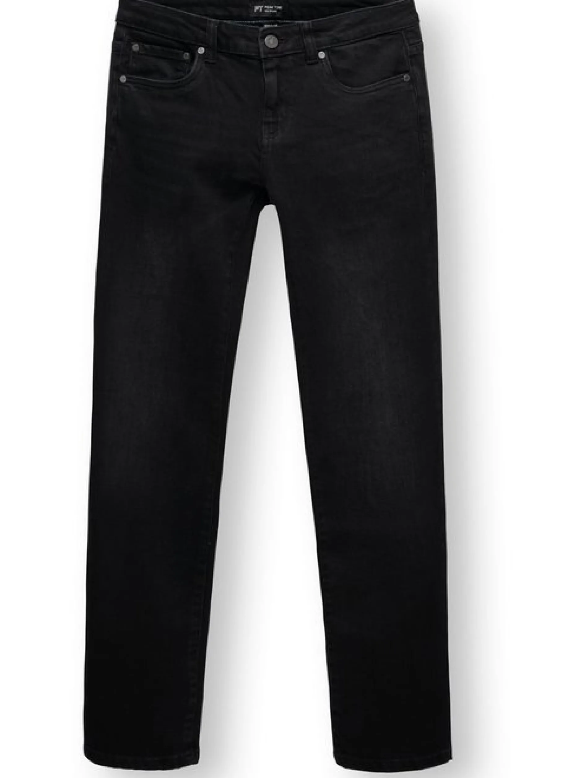 Peak Time Herren Straight-Jeans - Orbis in schwarz