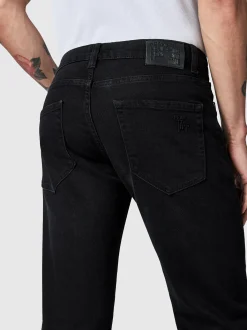 Peak Time Herren Straight-Jeans - Orbis in schwarz