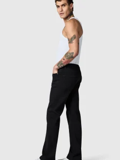 Peak Time Herren Straight-Jeans - Orbis in schwarz