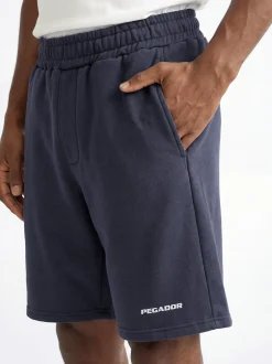 PEGADOR Herren Sweatshorts in indigo