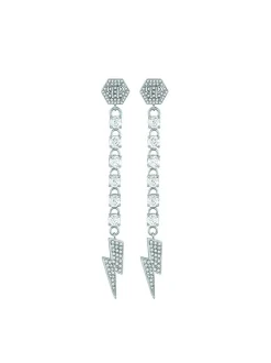PHILIPP PLEIN Damen Ohrringe - PLEIN VANITY in silber