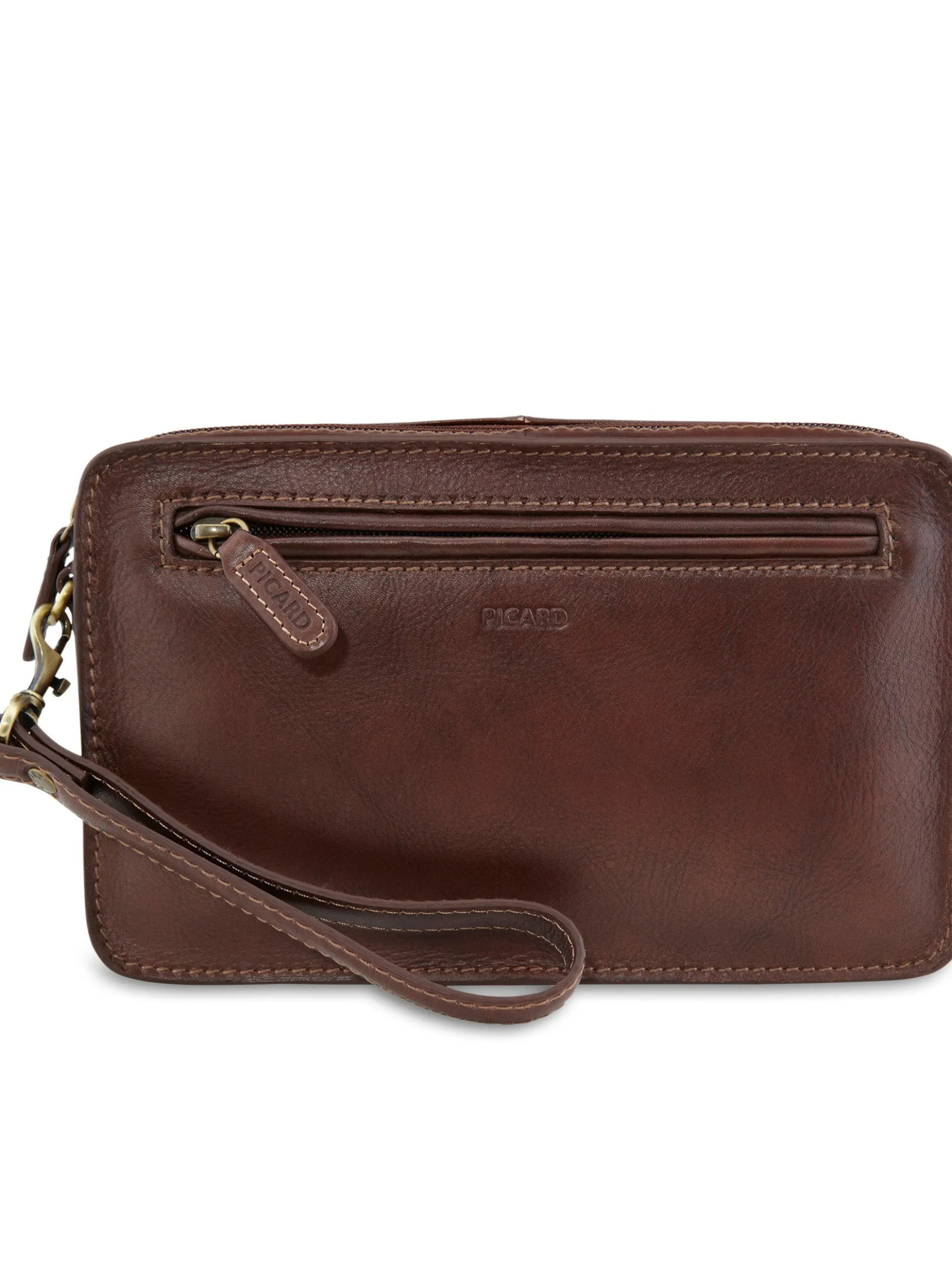 PICARD Herren Handgelenktasche - Toscana in braun