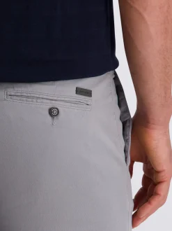Pierre Cardin Herren Chino Castres in grau - Länge: lang
