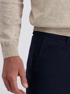 Pierre Cardin Herren Chino Castres in blau - Länge: lang