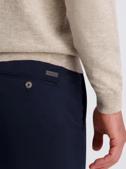 Pierre Cardin Herren Chino Castres in blau - Länge: lang