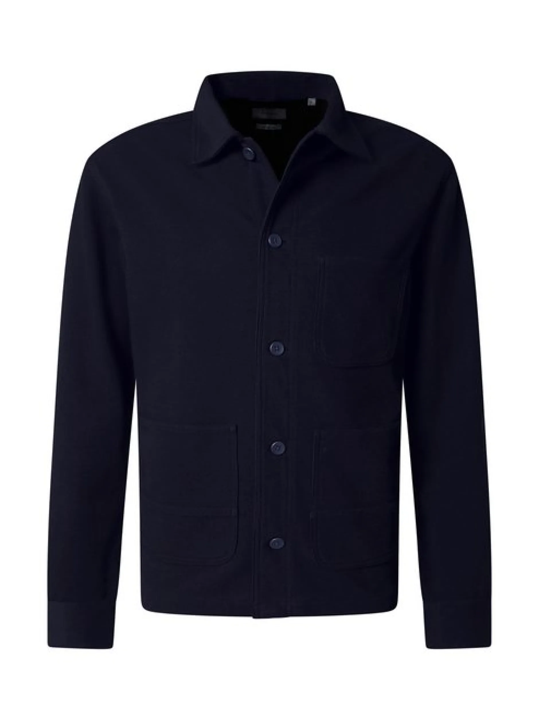Pierre Cardin Herren Hemdjacke in marine