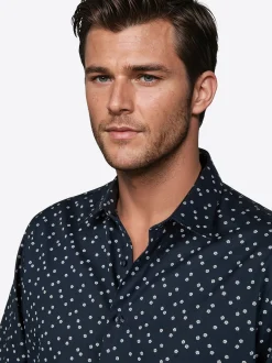 Pierre Cardin Herren Hemd Kent in blau - Ärmel: langarm