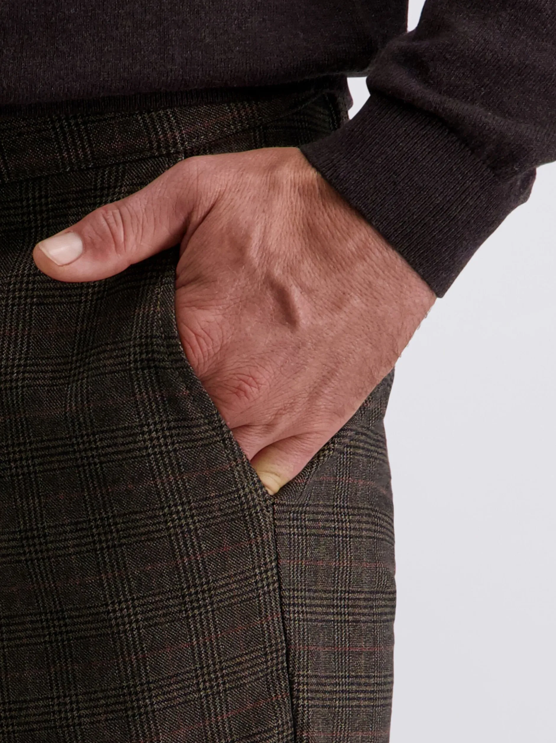 Pierre Cardin Herren Hose Calais in braun