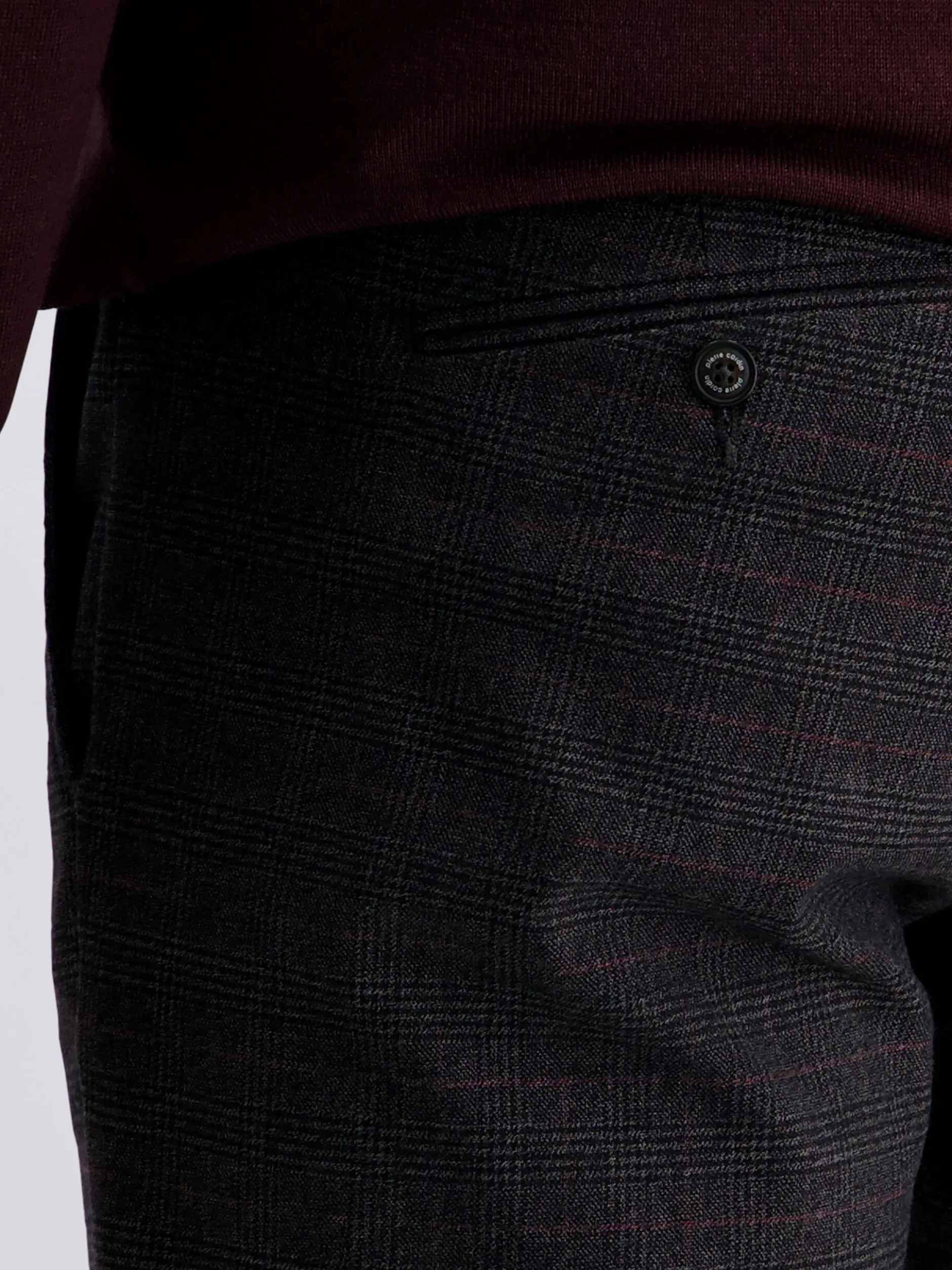 Pierre Cardin Herren Hose Calais in grau