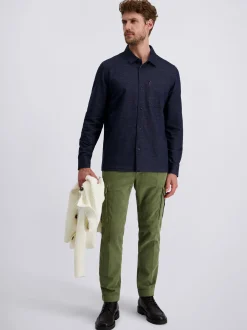 Pierre Cardin Herren Hose Cean in oliv - Länge: verkürzt