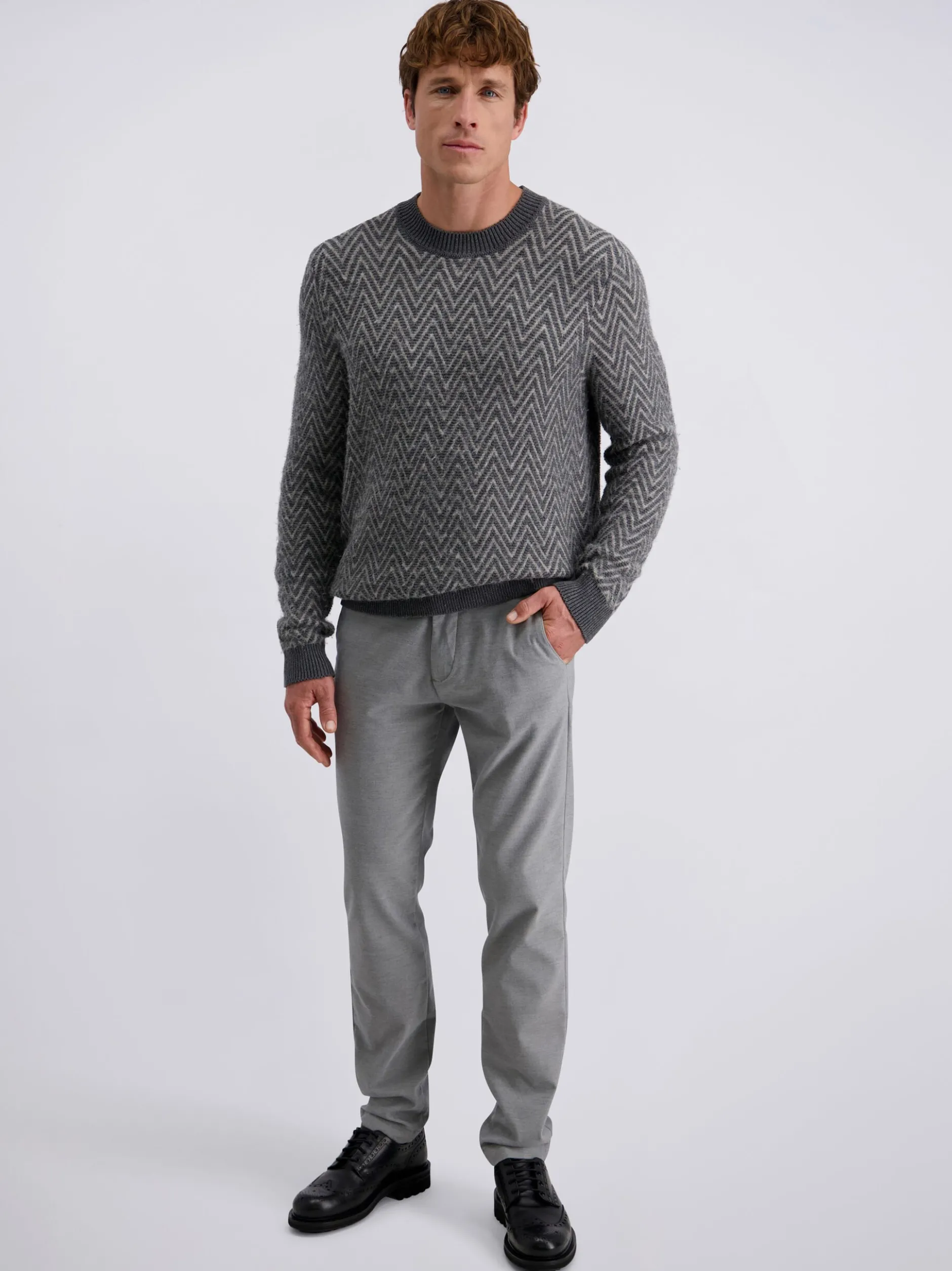 Pierre Cardin Herren Hose Colmar in grau