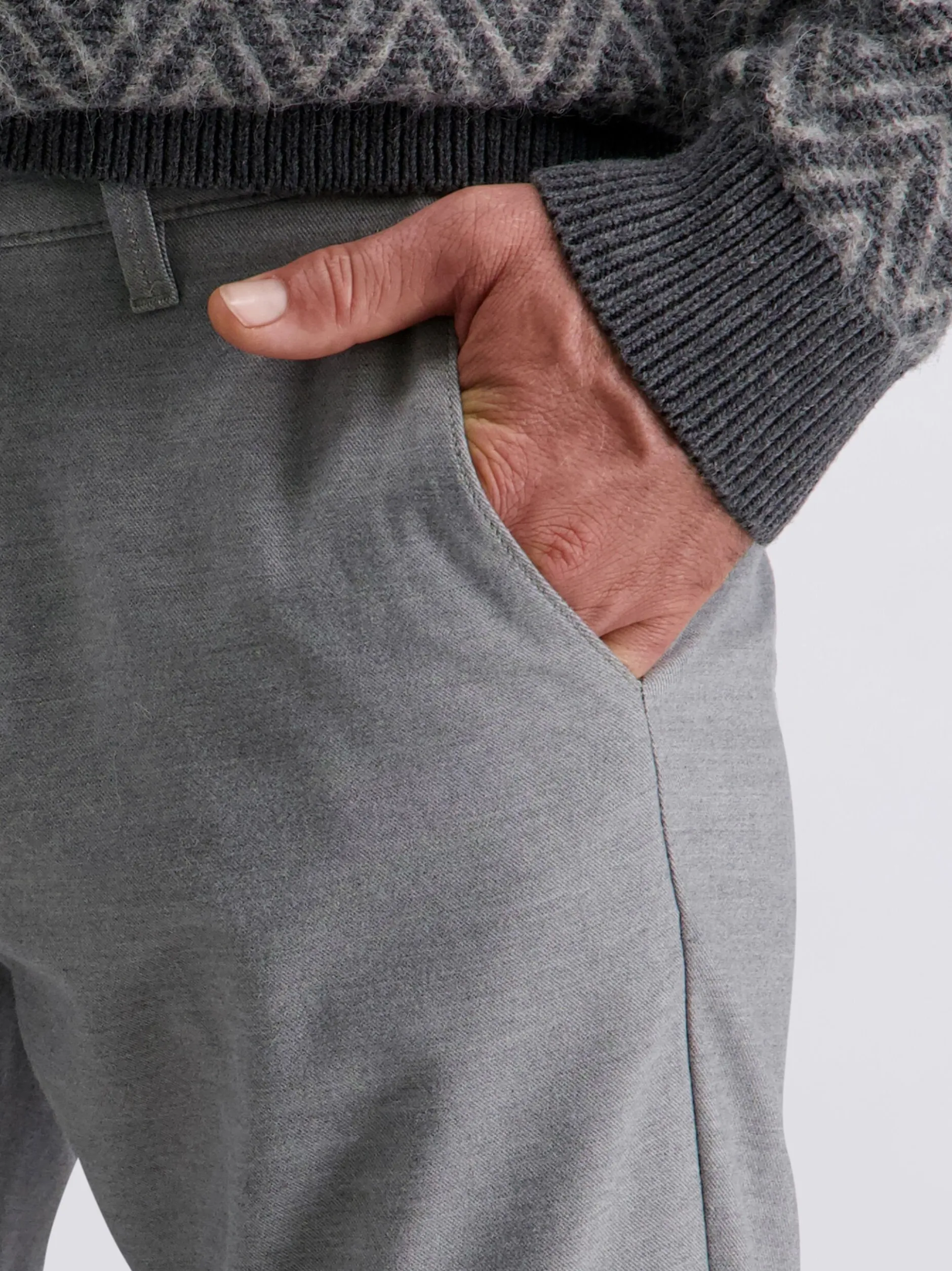 Pierre Cardin Herren Hose Colmar in grau